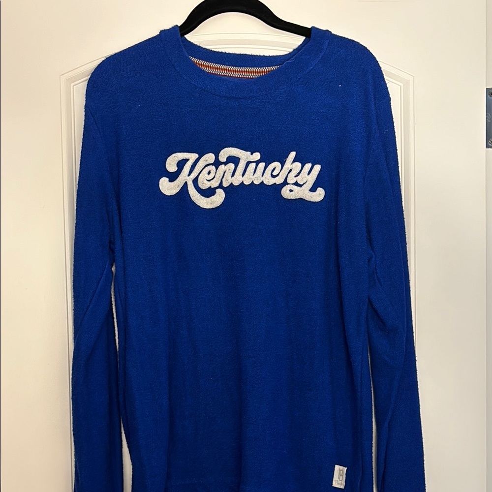 Blue Kentucky Sweater